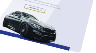 a car repair site