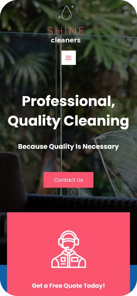 a simple small business site