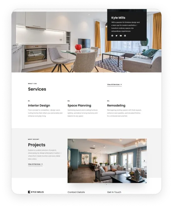 a small business site