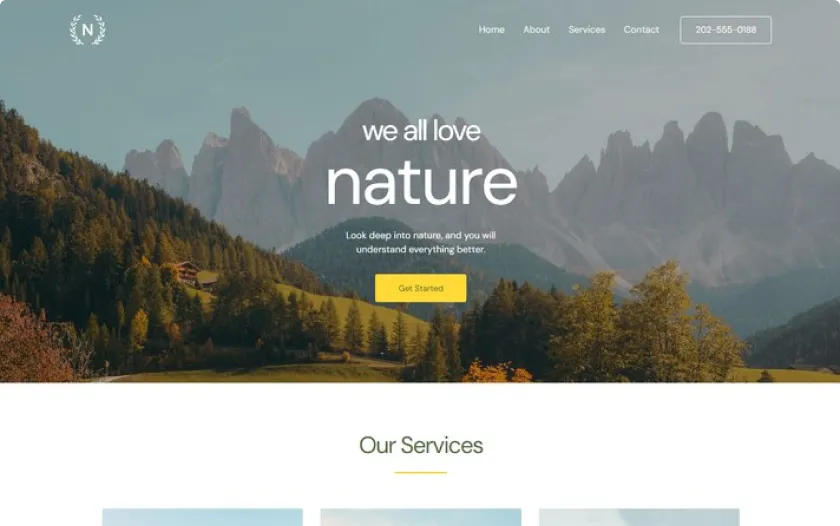 a WordPress site