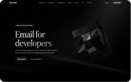 a custom-coded site