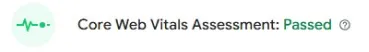 Core Web Vitals assessment