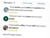Google reviews