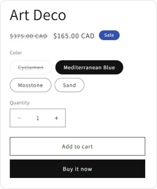 product details
