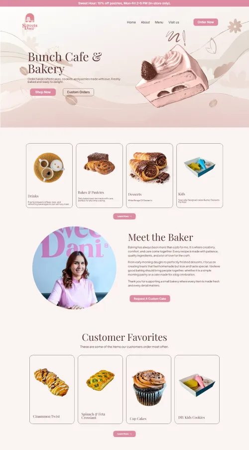 sweetsbydanibakery.com