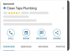the badge on a listing (Google’s image)