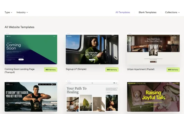 wix.com/website/templates
