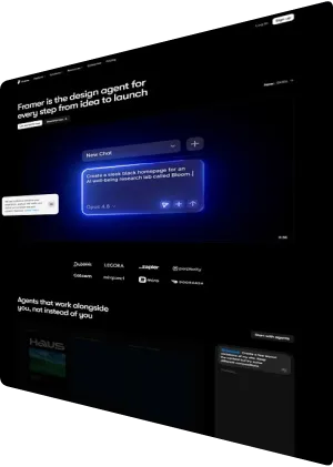 Website design: framer