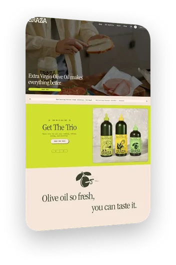 Website design: graza