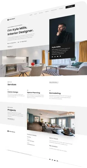 Website design: interior