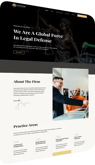 Website design: law