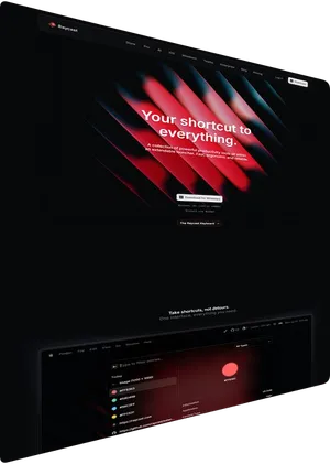 Website design: raycast